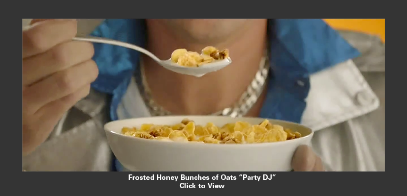 Frosted Honey Bunches of Oats Party DJ
